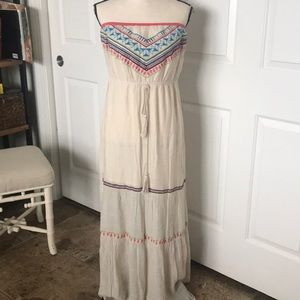 Maxi Sundress by Flying Tomato. Cute Boho  style!